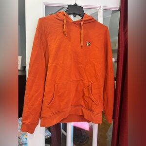 Lyle & Scott Men's Vibrant Orange Hoodie